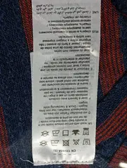 Vorschaubild 4 von Damen Pullover Gr. 36/S Blau Gestreift Sterne Casual Langarm