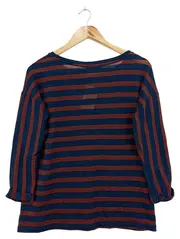 Vorschaubild 2 von Damen Pullover Gr. 36/S Blau Gestreift Sterne Casual Langarm