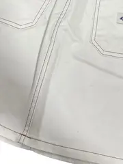 Vorschaubild 7 von Damen Minirock Gr. 28 Weiß Casual Baumwolle