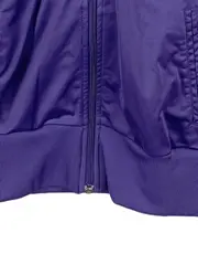 Vorschaubild 4 von Trainingsjacke Damen Kurzarm Lila Schwarz Gr. M The Athletic Dept