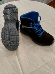 Vorschaubild 3 von Herren Sicherheitsstiefel Arbeitsschuhe S3 ESD Gr. 42 Schwarz Blau