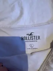 Vorschaubild 5 von Damen Pullover Kurzarm Weiß Gr. 40 L Raffung Cropped