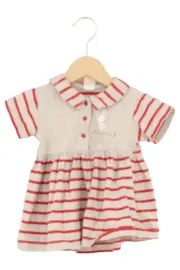 Vorschaubild 1 von Kinder Freizeitkleid Gr. 74 Gestreift Baumwolle Frühjahr/Sommer