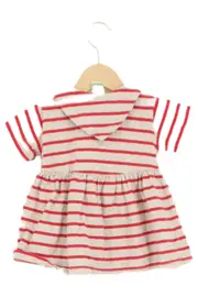 Vorschaubild 2 von Kinder Freizeitkleid Gr. 74 Gestreift Baumwolle Frühjahr/Sommer