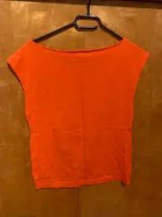Vorschaubild 3 von Damen T-Shirt Gr. 36/S Orange Casual
