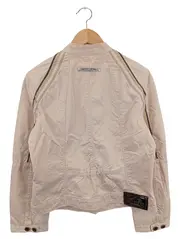 Vorschaubild 2 von Damen Leichte Jacke Gr. 34/XS Beige Elegant Klassisch