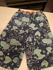 Vorschaubild 2 von Badeshorts Hawaii-Muster Blau Gr. 140 Jungen