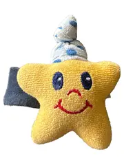 Vorschaubild 1 von Baby Kuscheltier Stern Mehrfarbig Stofftier Schmusetier