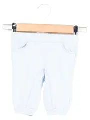 Vorschaubild 1 von Kinder Stoffhose Gr. 50 Blau Wolle Casual Babyhose