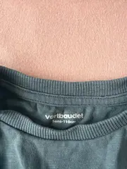 Vorschaubild 3 von Langarmshirt Kinder Gr. 110 Petrol Basic Baumwolle