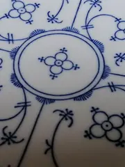 Vorschaubild 2 von Dekoschale Indisch Blau Porzellan Weiß Blau 14 cm Klassisch