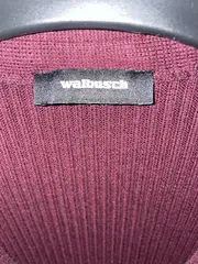 Vorschaubild 3 von Pullunder Herren XXL Strickweste Bordeaux Baumwolle Knopfleiste