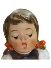 Vorschaubild 2 von Hummel Figur Mädchen mit Buch W. Germany Porzellan Vintage