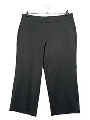Vorschaubild 1 von Anzughose Damen Gr. 44 Grau Kariert Wide Leg Business Hose