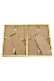 Vorschaubild 2 von Bilderrahmen Gold Elegant Klassisch Kunststoff 2er Set