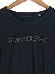 Vorschaubild 2 von Langarmshirt Kinder 164 Schwarz Basic Logo-Print