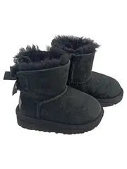 Vorschaubild 1 von Mini Bailey Bow Kinder Stiefelette Schwarz Gr. 22.5 Fell Schleife