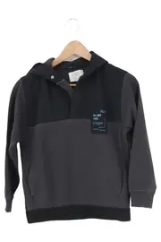 Vorschaubild 1 von Kapuzenpullover Kinder Gr. 140 Schwarz Hoodie Casual Jungen Mädchen