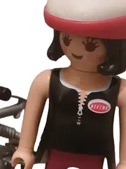 Vorschaubild 2 von Spielfigur Mountainbike mit Fahrerin Kinder Mehrfarbig