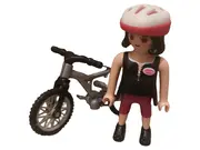 Vorschaubild 1 von Spielfigur Mountainbike mit Fahrerin Kinder Mehrfarbig