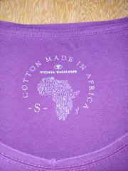 Vorschaubild 3 von Damen T-Shirt Lila Gr. 36/S Casual Löwenzahn Print