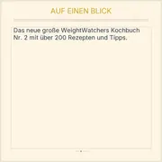 Vorschaubild 2 von Weight Watchers Kochbuch Nr. 2 Heyne Hardcover Deutsch 200+ Rezepte Gesund