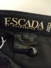 Vorschaubild 3 von Damen Bleistiftrock Gr. 38 M Schwarz Business Baumwolle 54cm