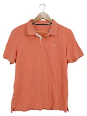 Vorschaubild 1 von Herren Poloshirt Orange Gr. M Casual Kurzarm