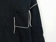 Vorschaubild 2 von Herren Pullover Modern Schwarz Gr. 48/M Baumwolle Langarm