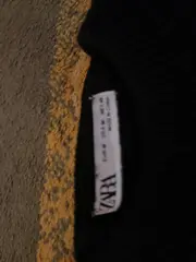 Vorschaubild 5 von Herren Pullover Modern Schwarz Gr. 48/M Baumwolle Langarm