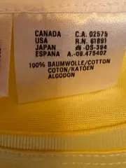 Vorschaubild 5 von Damen T-Shirt Basic Gelb Gr. 40/L