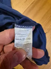 Vorschaubild 2 von Herren T-Shirt Space Rock Vibes Blau Gr. L Baumwolle