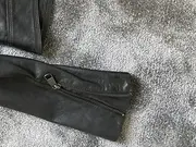 Vorschaubild 5 von Damen Lederjacke Gr. 36/S Schwarz Modern Echtleder