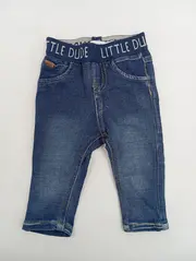 Vorschaubild 2 von Little Dude Jeans Hose Regular Fit Blau Gr. 68 Baumwolle