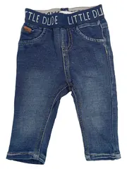 Vorschaubild 1 von Little Dude Jeans Hose Regular Fit Blau Gr. 68 Baumwolle