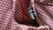 Vorschaubild 3 von TAIFUN Damen Pullover Gr. 36/S Rot Grafisch 3/4 Arm Vintage Preppy