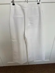 Vorschaubild 3 von Damen Stoffhose Business Weiß Gr. S Elegant Büro Hose