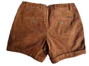 Vorschaubild 2 von Cord Shorts Damen Gr. 38 Braun Casual Kurze Hose