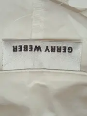 Vorschaubild 3 von Damen Hemdbluse Gr. 42/XL Weiß Klassisch Elegant Kurzarm