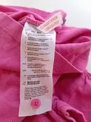 Vorschaubild 4 von Kinder Poloshirt Rosa Gr. 116/122 Klassisch Casual