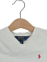 Vorschaubild 3 von Kinder T-Shirt Gr. 104 Weiß Logo-Print