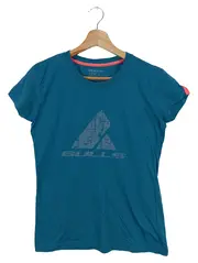Vorschaubild 1 von BULLS Damen T-Shirt Blau Gr. 36/S Casual Sportlich Logo-Print
