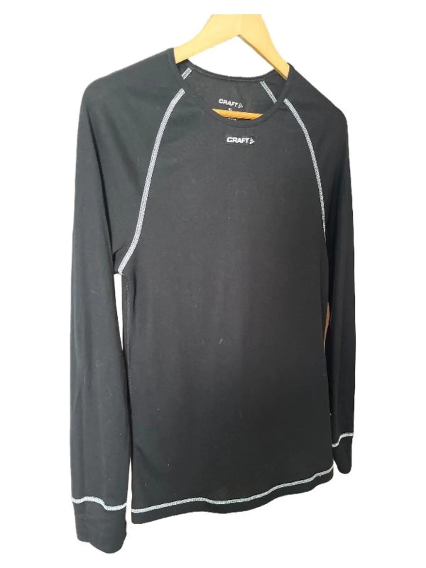 CRAFT Herren Funktionsshirt Langarmshirt Schwarz XL Sport