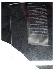 Vorschaubild 3 von Poncho Damen Schwarz Einheitsgröße Casual mit Blumen Applikation