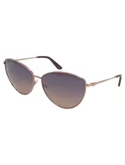 Vorschaubild 1 von Damen Sonnenbrille Cat-Eye Metall Farbverlauf Elegant mit Etui