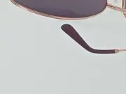 Vorschaubild 5 von Damen Sonnenbrille Cat-Eye Metall Farbverlauf Elegant mit Etui