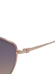 Vorschaubild 4 von Damen Sonnenbrille Cat-Eye Metall Farbverlauf Elegant mit Etui