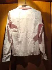 Vorschaubild 2 von Mädchen Bluse Hemd kariert rosa Gr. 116 Langarm