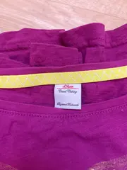 Vorschaubild 6 von Mädchen Langarmshirt Herz-Print Pink Gr. 164 Baumwolle