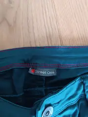 Vorschaubild 4 von Damen Jeans Straight Leg Hose Gr. 40 Petrol Casual